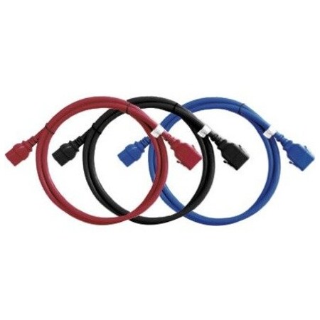 Raritan Securelock Locking Cable (6/Pkg), 4Ft (1.2M), Black, 16Awg, 1Xiec, PK6 SLC14C15-4FT-6PK